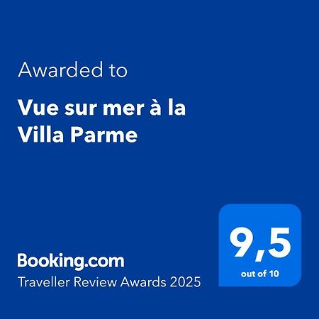 Vue Sur Mer A La Villa Parme لو روبرت المظهر الخارجي الصورة
